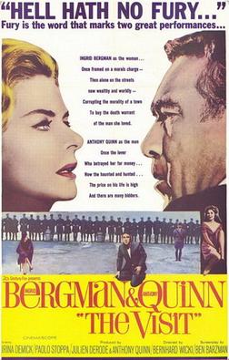 Poster for The Visit (1964 film)