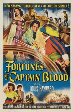 Poster for Fortunes of Captain Blood