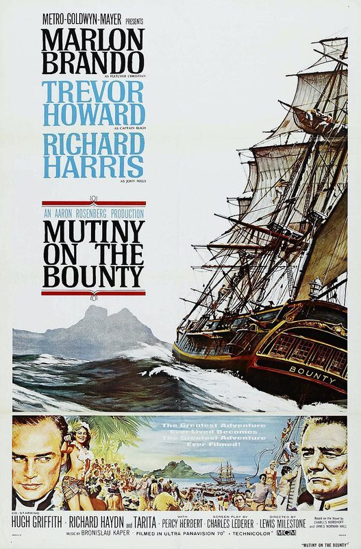 Poster for Mutiny on the Bounty