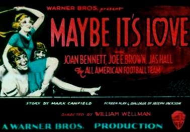 Poster for Maybe It's Love