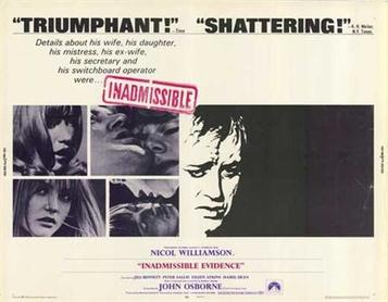 Poster for Inadmissible Evidence
