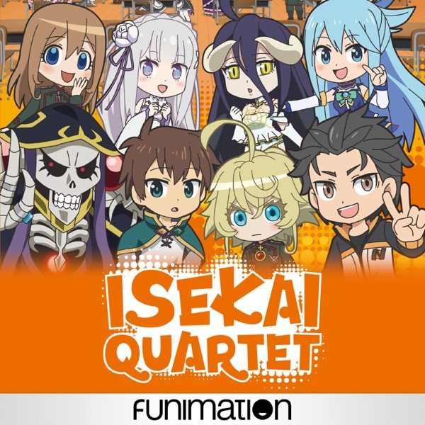 Poster for Isekai Quartet