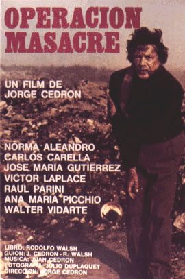 Poster for Operación Masacre