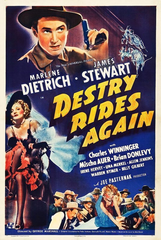 Poster for Destry Rides Again