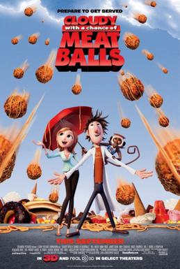 Poster for Cloudy with a Chance of Meatballs