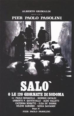Poster for Salò, or the 120 Days of Sodom
