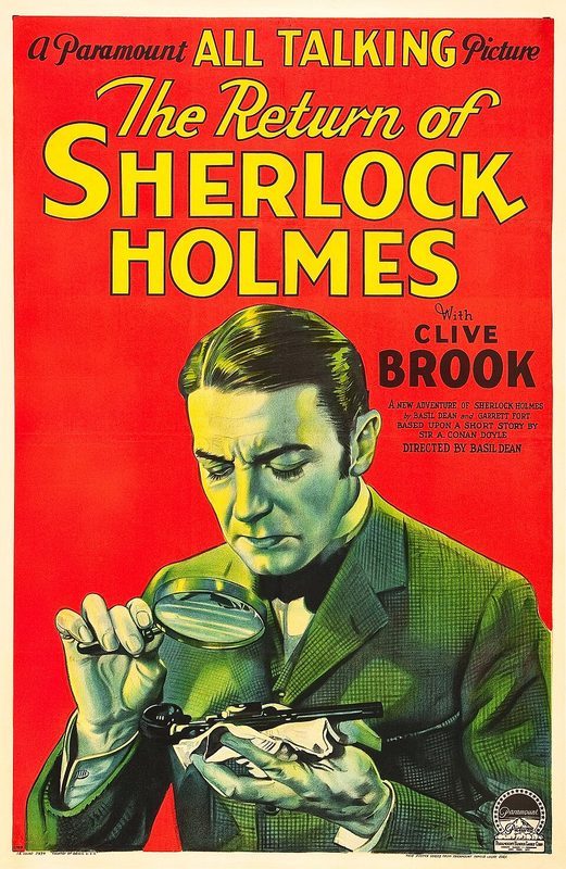 Poster for The Return of Sherlock Holmes