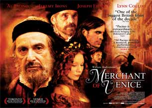 Poster for The Merchant of Venice