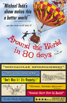 Poster for Around the World in 80 Days