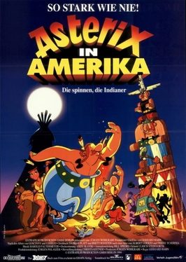 Poster for Asterix Conquers America