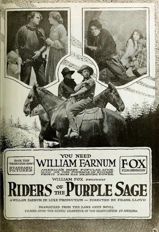 Poster for Riders of the Purple Sage