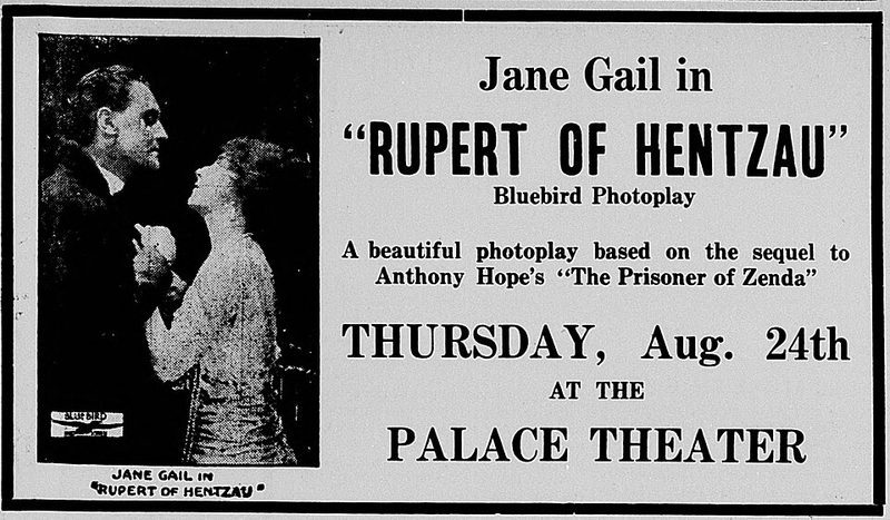 Poster for Rupert of Hentzau