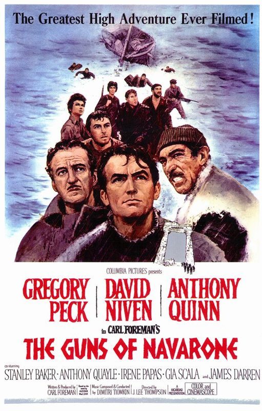 Poster for The Guns of Navarone