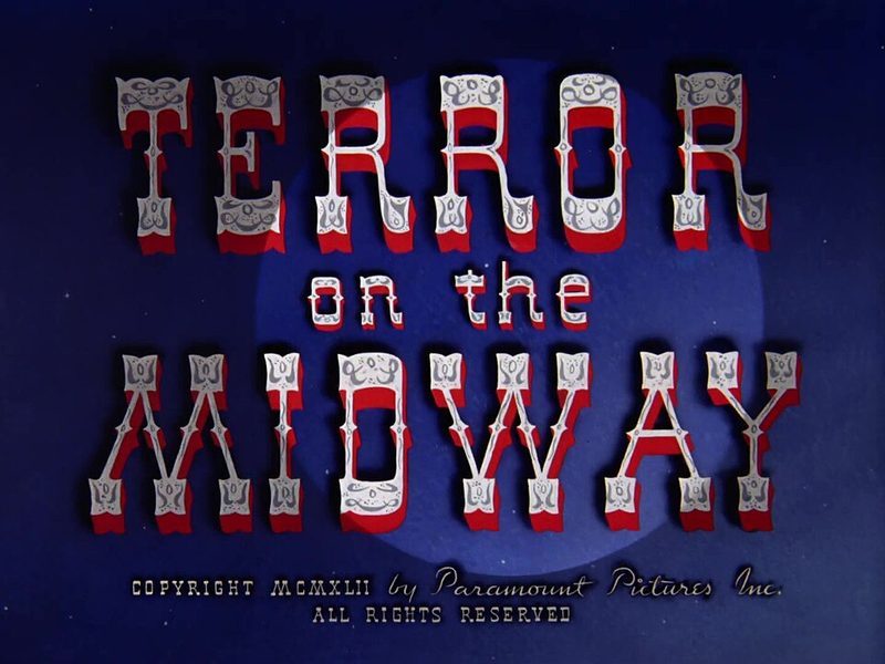 Poster for Terror on the Midway