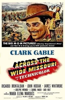 Poster for Across the Wide Missouri