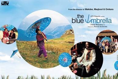 Poster for The Blue Umbrella
