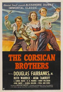 Poster for The Corsican Brothers