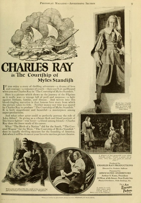 Poster for The Courtship of Miles Standish