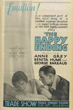 Poster for The Happy Ending