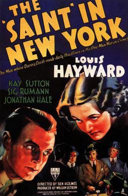 Poster for The Saint in New York