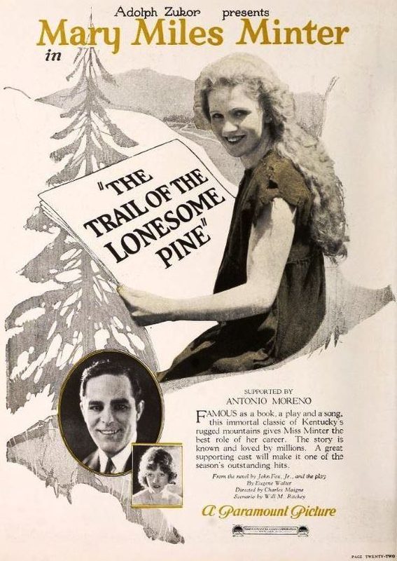 Poster for The Trail of the Lonesome Pine
