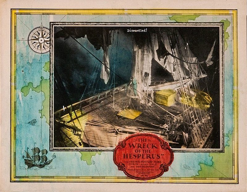Poster for The Wreck of the Hesperus