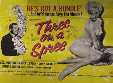 Poster for Three on a Spree