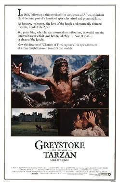 Poster for Greystoke: The Legend of Tarzan, Lord of the Apes