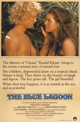 Poster for The Blue Lagoon