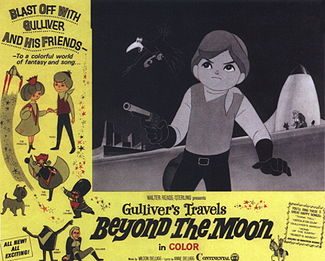 Poster for Gulliver's Travels Beyond the Moon
