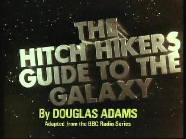 Poster for The Hitchhiker's Guide to the Galaxy