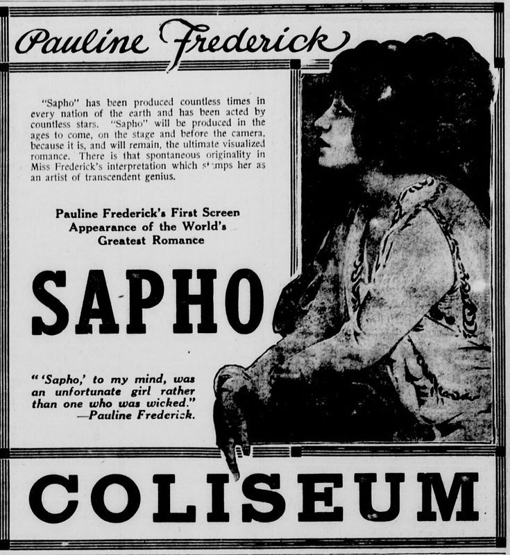 Poster for Sapho