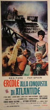 Poster for Hercules and the Conquest of Atlantis