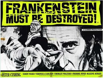 Poster for Frankenstein Must Be Destroyed